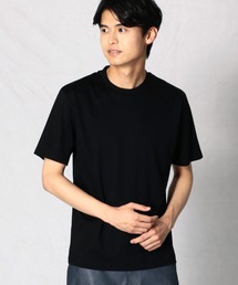 COMME CA MEN（コムサメン）の「ドレスネックプレーンTシャツ（Tシャツ/カットソー・メンズ）」