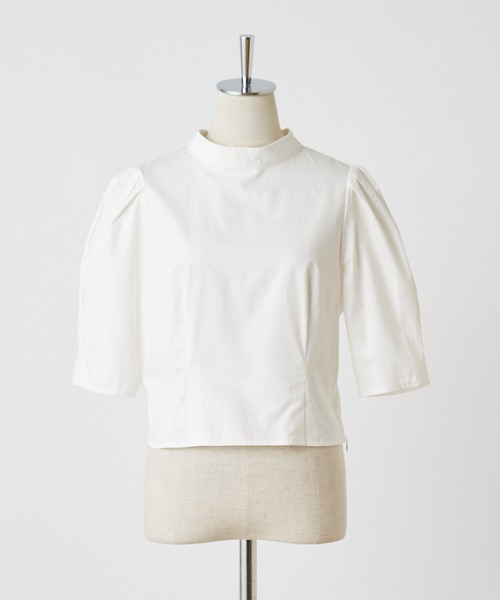 one after another NICE CLAUP(ワンアフターアナザーナイスクラップ)の「バックリボン袖コンシャスブラウス(シャツ/ブラウス・レディース・オフホワイト/ブラウン系その他/ベージュ系その他/ピンクベージュ・FREE)」の15枚目の写真