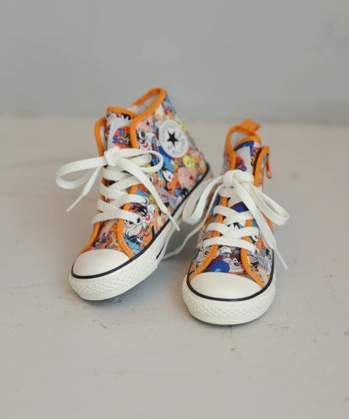 LOWRYS FARM(ローリーズファーム)の「SPACE JAM ハイカットスニーカー 943272(スニーカー・キッズ・オレンジ系その他・17cm/18cm/19cm)」の1枚目の写真