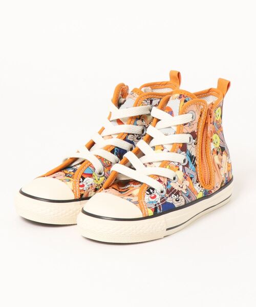 LOWRYS FARM(ローリーズファーム)の「SPACE JAM ハイカットスニーカー 943272(スニーカー・キッズ・オレンジ系その他・17cm/18cm/19cm)」の4枚目の写真