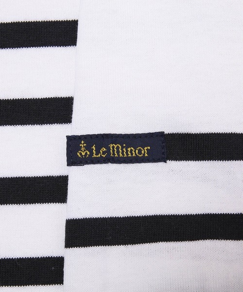 MADEMOISELLE ROPE'（マドモアゼル ロペ）の「<2021AW・定番アイテム>【Le Minor】グランドコパンボーダーカットソー（Tシャツ/カットソー・レディース・ライトグレー/ワイン・FREE）」の13枚目の写真