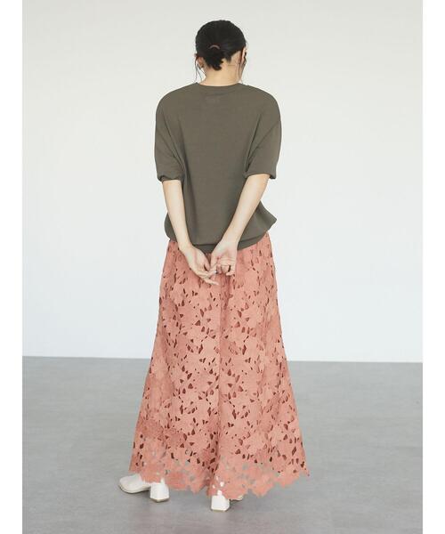 Sugar spoon（シュガースプーン）の「・SUGAR SPOON モチーフレースマーメイドスカート＊（スカート・レディース・チャコールグレー/ベージュ/ネイビー/オレンジ・FREE）」の10枚目の写真