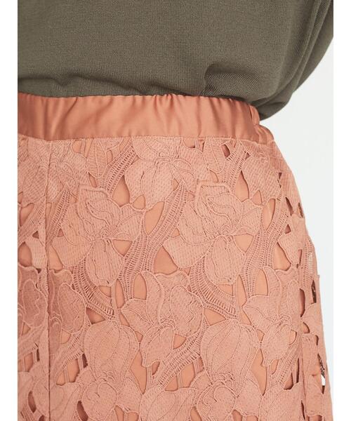 Sugar spoon（シュガースプーン）の「・SUGAR SPOON モチーフレースマーメイドスカート＊（スカート・レディース・チャコールグレー/ベージュ/ネイビー/オレンジ・FREE）」の12枚目の写真