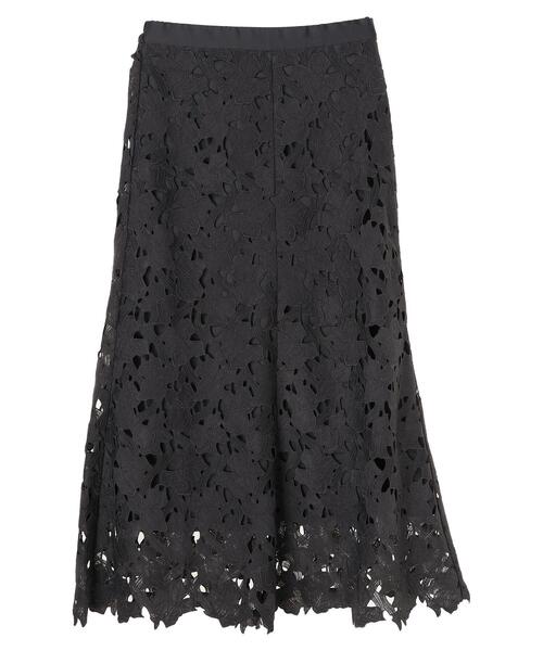 Sugar spoon（シュガースプーン）の「・SUGAR SPOON モチーフレースマーメイドスカート＊（スカート・レディース・チャコールグレー/ベージュ/ネイビー/オレンジ・FREE）」の21枚目の写真