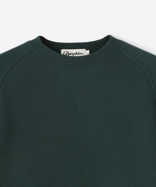GYMPHLEX（ジムフレックス）の「Gymphlex | スウィングスリーブ スウェットプルオーバー WOMEN（スウェット・レディース・ネイビー/ダークグリーン/ライトグレー/マスタード・12/14）」の7枚目の写真