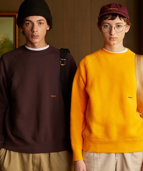 GYMPHLEX（ジムフレックス）の「Gymphlex | スウィングスリーブ スウェットプルオーバー WOMEN（スウェット・レディース・ネイビー/ダークグリーン/ライトグレー/マスタード・12/14）」の18枚目の写真