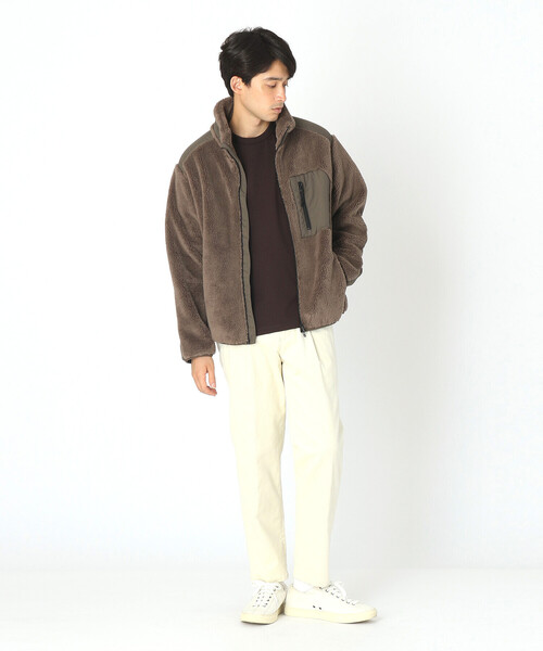 COMME CA ISM（コムサイズム）の「コーデュロイ テーパードパンツ（スラックス・メンズ・ホワイト/ダークブラウン/チャコール・SMALL/MEDIUM/LARGE）」の16枚目の写真