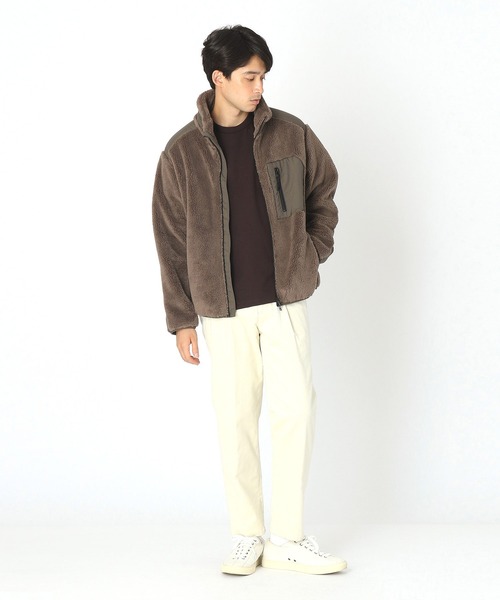 COMME CA ISM（コムサイズム）の「コーデュロイ テーパードパンツ（スラックス・メンズ・ホワイト/ダークブラウン/チャコール・SMALL/MEDIUM/LARGE）」の12枚目の写真