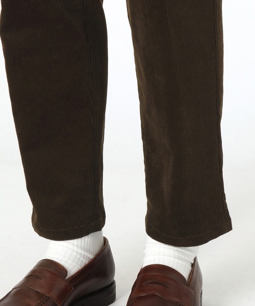 COMME CA ISM（コムサイズム）の「コーデュロイ テーパードパンツ（スラックス・メンズ・ホワイト/ダークブラウン/チャコール・SMALL/MEDIUM/LARGE）」の5枚目の写真