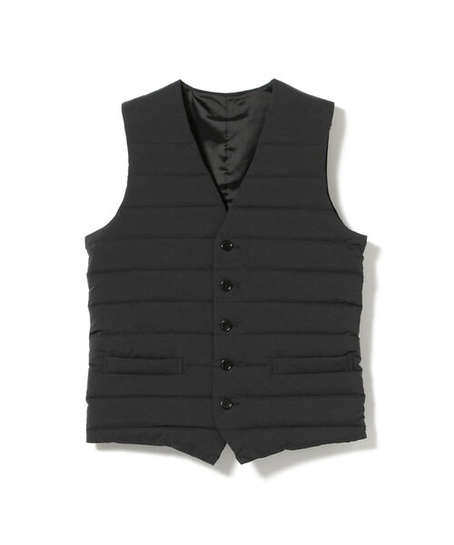 B:MING by BEAMS（ビーミングバイビームス）の「B:MING by BEAMS / ダウンキルト ジレ（ダウンベスト・メンズ・カーキ/ブラック・44/50/48/46）」の13枚目の写真