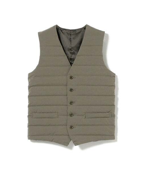 B:MING by BEAMS（ビーミングバイビームス）の「B:MING by BEAMS / ダウンキルト ジレ（ダウンベスト・メンズ・カーキ/ブラック・44/50/48/46）」の16枚目の写真
