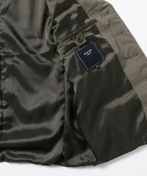 B:MING by BEAMS（ビーミングバイビームス）の「B:MING by BEAMS / ダウンキルト ジレ（ダウンベスト・メンズ・カーキ/ブラック・44/50/48/46）」の19枚目の写真