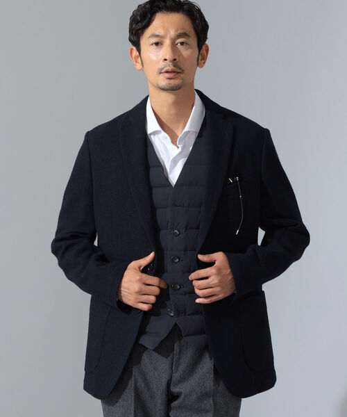 B:MING by BEAMS（ビーミングバイビームス）の「B:MING by BEAMS / ダウンキルト ジレ（ダウンベスト・メンズ・カーキ/ブラック・44/50/48/46）」の22枚目の写真