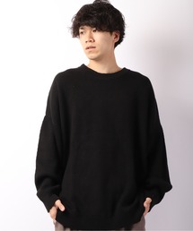 ハニカムワッフル コットンニット LS Tee