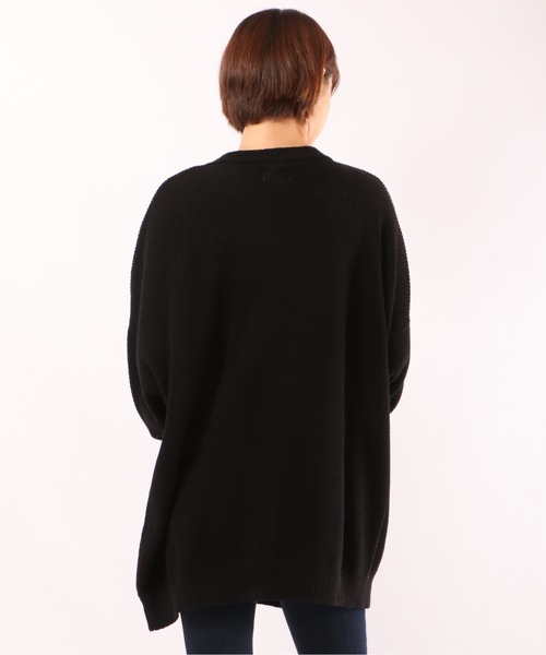 Revo.(レボ)の「ハニカムワッフル コットンニット LS Tee(ニット/セーター・メンズ・ブラック/カーキ/ナチュラル・L/M)」の15枚目の写真