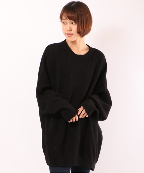 Revo.(レボ)の「ハニカムワッフル コットンニット LS Tee(ニット/セーター・メンズ・ブラック/カーキ/ナチュラル・L/M)」の12枚目の写真