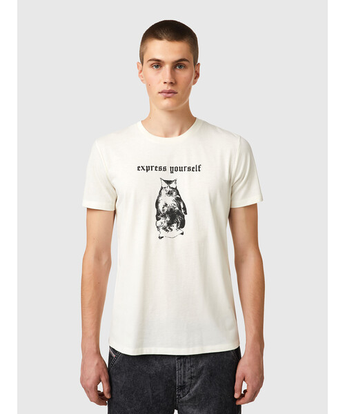 セール メンズ Tシャツ スリムフィット サステナブル Tシャツ カットソー Diesel ディーゼル のファッション通販 Zozotown