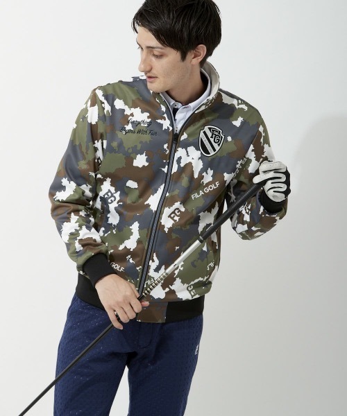 Fila Fila フィラ のファッション Fila フィラゴルフ ジャケット アウター ボンディングジャケット その他アウター Fila フィラ のその他アウター フィラゴルフ