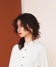 【FUMIE=TANAKA / フミエタナカ】curl earring　カール イヤリング