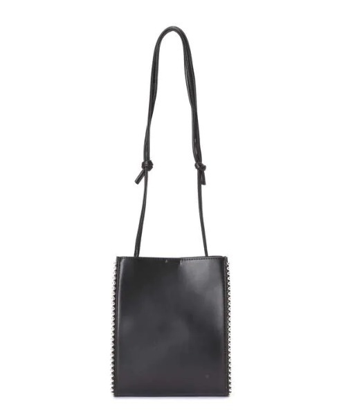 N.（N. Natural Beauty Basic）（エヌエヌナチュラルビューティーベーシック）の「ミドルスクエアボールチェーンショルダーバッグ（ショルダーバッグ・レディース・パープル/ブラック・ﾌﾘ-）」の2枚目の写真