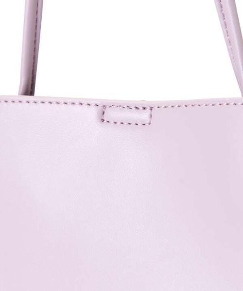 N.（N. Natural Beauty Basic）（エヌエヌナチュラルビューティーベーシック）の「ミドルスクエアボールチェーンショルダーバッグ（ショルダーバッグ・レディース・パープル/ブラック・ﾌﾘ-）」の11枚目の写真