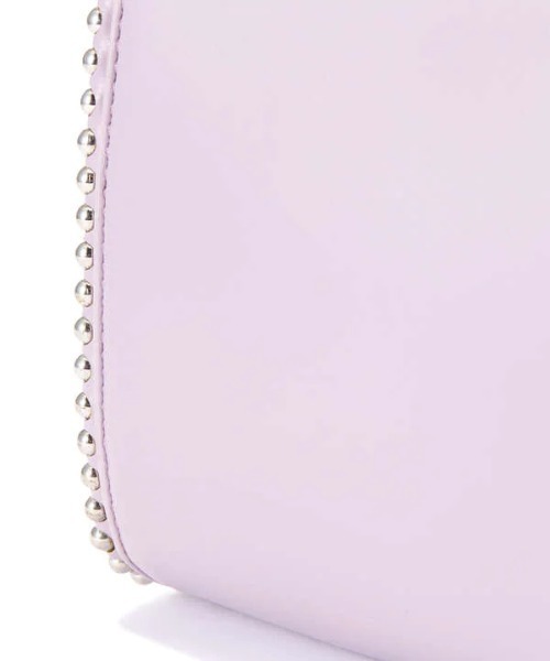 N.（N. Natural Beauty Basic）（エヌエヌナチュラルビューティーベーシック）の「ミドルスクエアボールチェーンショルダーバッグ（ショルダーバッグ・レディース・パープル/ブラック・ﾌﾘ-）」の13枚目の写真