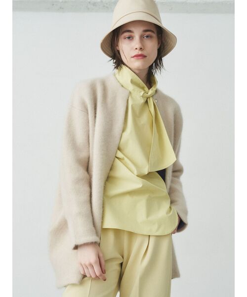 ELENDEEK（エレンディーク）の「スカーフカラーブラウス（シャツ/ブラウス・レディース・ブラック/オフホワイト/イエロー・FREE）」の3枚目の写真