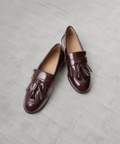 LibertyDoll（リバティードール）の「LibertyDoll マニッシュタッセルローファー（ローファー・レディース・ブラック/ダークブラウン/キャメル/ワイン・L/S/3L/LL/M/SS）」の4枚目の写真