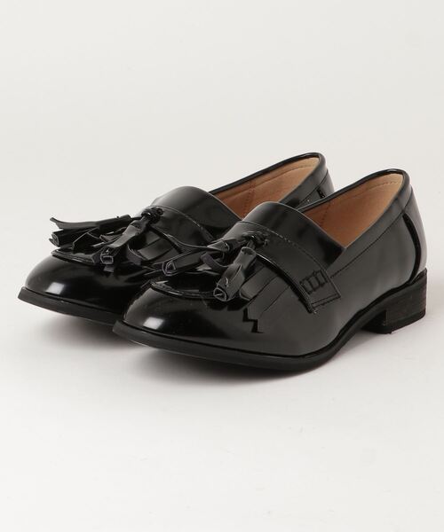 LibertyDoll（リバティードール）の「LibertyDoll マニッシュタッセルローファー（ローファー・レディース・ブラック/ダークブラウン/キャメル/ワイン・L/S/3L/LL/M/SS）」の8枚目の写真