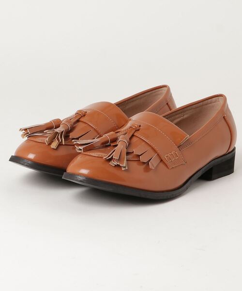 LibertyDoll（リバティードール）の「LibertyDoll マニッシュタッセルローファー（ローファー・レディース・ブラック/ダークブラウン/キャメル/ワイン・L/S/3L/LL/M/SS）」の9枚目の写真