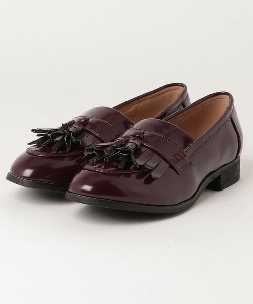 LibertyDoll（リバティードール）の「LibertyDoll マニッシュタッセルローファー（ローファー・レディース・ブラック/ダークブラウン/キャメル/ワイン・L/S/3L/LL/M/SS）」の10枚目の写真