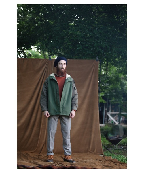 SURREAL（シュルリアル）の「【SURREAL/シュルリアル】GABRIEL_Military Jacket（ミリタリージャケット・メンズ・オリーブ・SMALL/LARGE）」の2枚目の写真