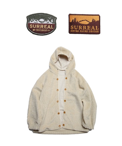 SURREAL（シュルリアル）の「【SURREAL/シュルリアル】GABRIEL_Military Jacket（ミリタリージャケット・メンズ・オリーブ・SMALL/LARGE）」の4枚目の写真