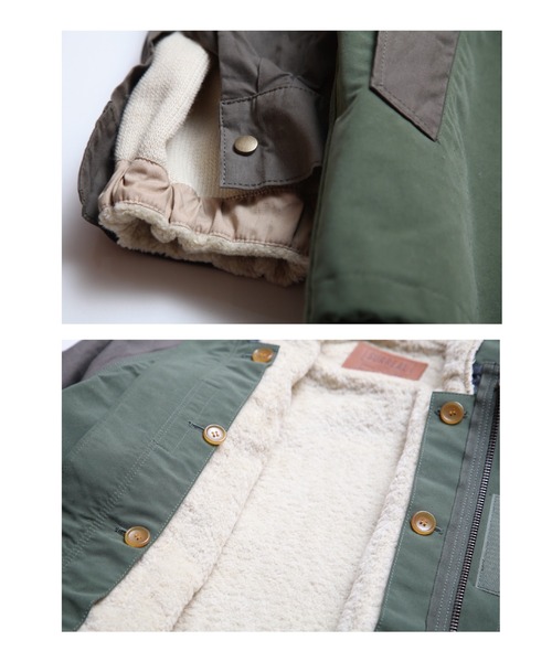 SURREAL（シュルリアル）の「【SURREAL/シュルリアル】GABRIEL_Military Jacket（ミリタリージャケット・メンズ・オリーブ・SMALL/LARGE）」の6枚目の写真