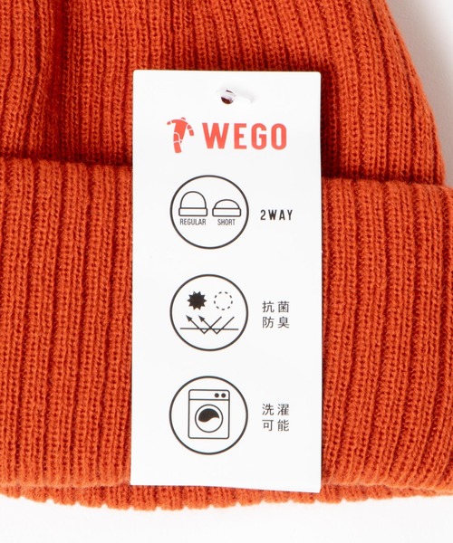 WEGO(ウィゴー)の「WEGO/ロゴ2WAYショートビーニー(ニットキャップ/ビーニー・メンズ・その他1/その他2/その他3/その他4/その他5/その他6・FREE)」の16枚目の写真