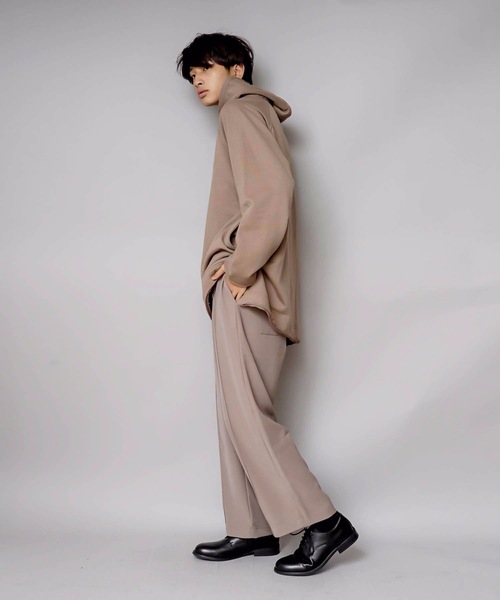 UNIIT(ユニット)の「【UNIIT/ユニット】ネックデザインルーズビッグシルエットプルパーカースウェット(パーカー・メンズ・ブルー系その他/グリーン/杢グレー/ホワイト/ベージュ/ブラック・SMALL/MEDIUM/LARGE)」の19枚目の写真