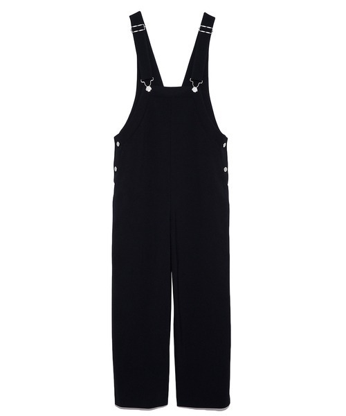 emmi(エミ)の「【emmi atelier】ストレッチサロペット(サロペット/オーバーオール・レディース・ホワイト/ブラック・1/0)」の19枚目の写真