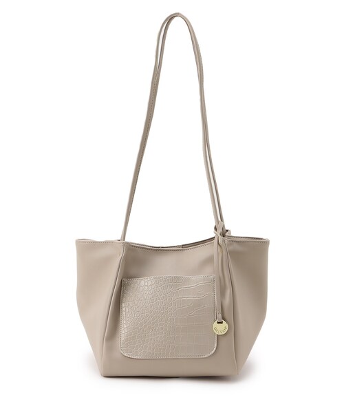 DRESKIP(ドレスキップ)の「◆つまみハンドルミニトート(トートバッグ・レディース・グレー系4/ベージュ系4/ブラック系4・00)」の1枚目の写真