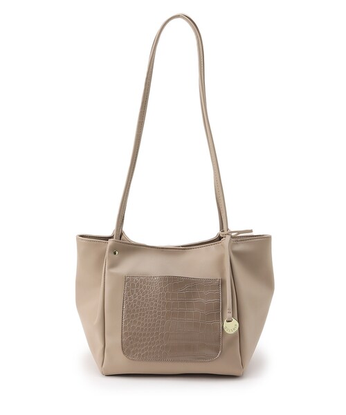 DRESKIP(ドレスキップ)の「◆つまみハンドルミニトート(トートバッグ・レディース・グレー系4/ベージュ系4/ブラック系4・00)」の3枚目の写真