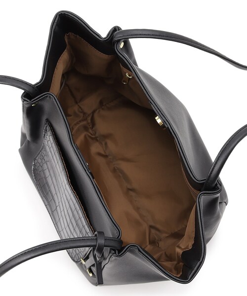 DRESKIP(ドレスキップ)の「◆つまみハンドルミニトート(トートバッグ・レディース・グレー系4/ベージュ系4/ブラック系4・00)」の13枚目の写真