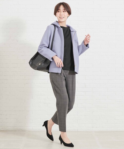 DRESKIP(ドレスキップ)の「◆つまみハンドルミニトート(トートバッグ・レディース・グレー系4/ベージュ系4/ブラック系4・00)」の5枚目の写真