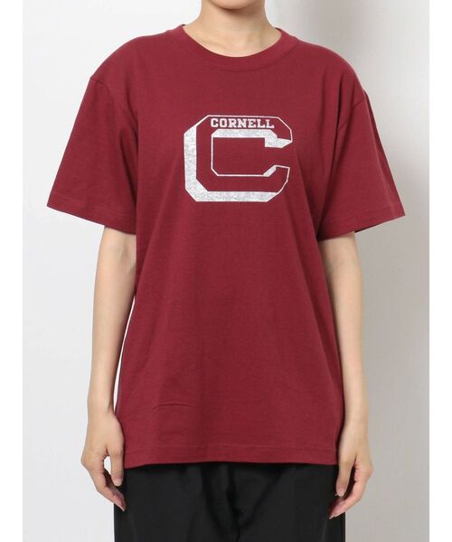 Ungrid(アングリッド)の「カレッジロゴTee(Tシャツ/カットソー・レディース・オフホワイト/ライトグレー/ボルドー・FREE)」の17枚目の写真