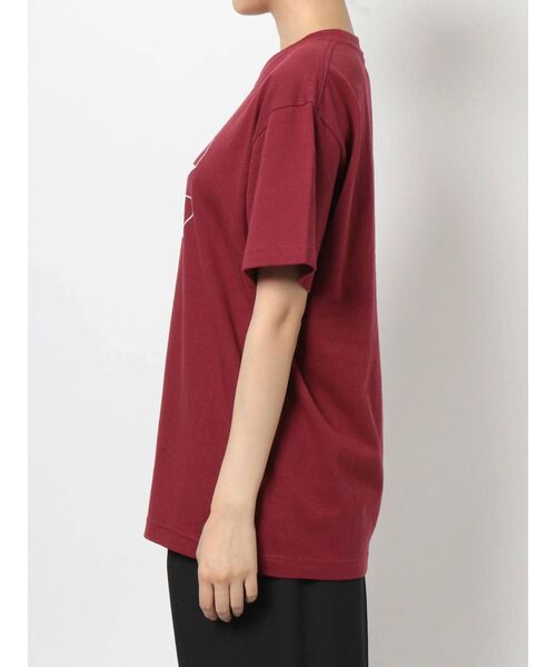 Ungrid(アングリッド)の「カレッジロゴTee(Tシャツ/カットソー・レディース・オフホワイト/ライトグレー/ボルドー・FREE)」の18枚目の写真