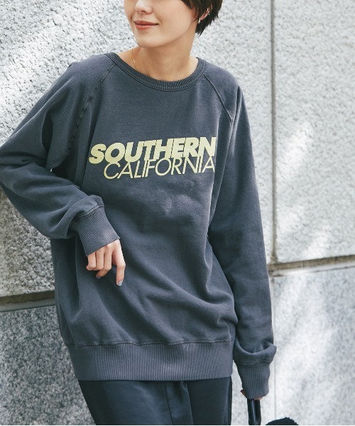MIXTA(ミクスタ)の「【MIXTA(ミクスタ)】SOUTHERN CALIFORNIAスウェット(スウェット・レディース・チャコールグレー/ネイビー/アイボリー・FREE)」の3枚目の写真