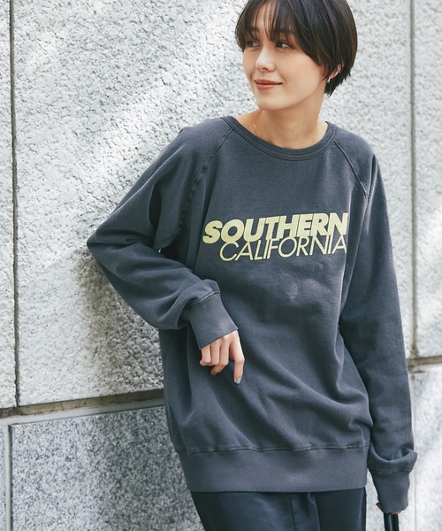 MIXTA(ミクスタ)の「【MIXTA(ミクスタ)】SOUTHERN CALIFORNIAスウェット(スウェット・レディース・チャコールグレー/ネイビー/アイボリー・FREE)」の10枚目の写真