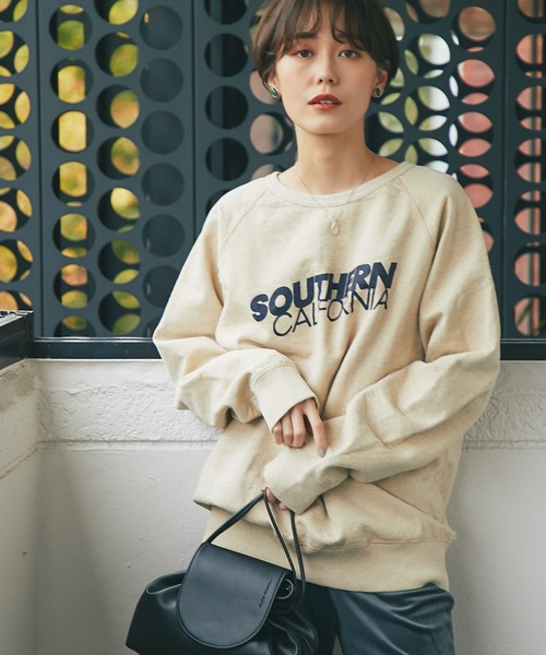 MIXTA(ミクスタ)の「【MIXTA(ミクスタ)】SOUTHERN CALIFORNIAスウェット(スウェット・レディース・チャコールグレー/ネイビー/アイボリー・FREE)」の13枚目の写真