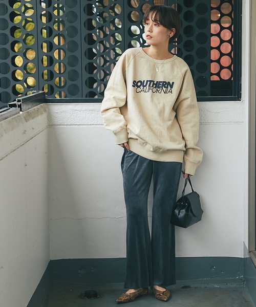 MIXTA(ミクスタ)の「【MIXTA(ミクスタ)】SOUTHERN CALIFORNIAスウェット(スウェット・レディース・チャコールグレー/ネイビー/アイボリー・FREE)」の14枚目の写真