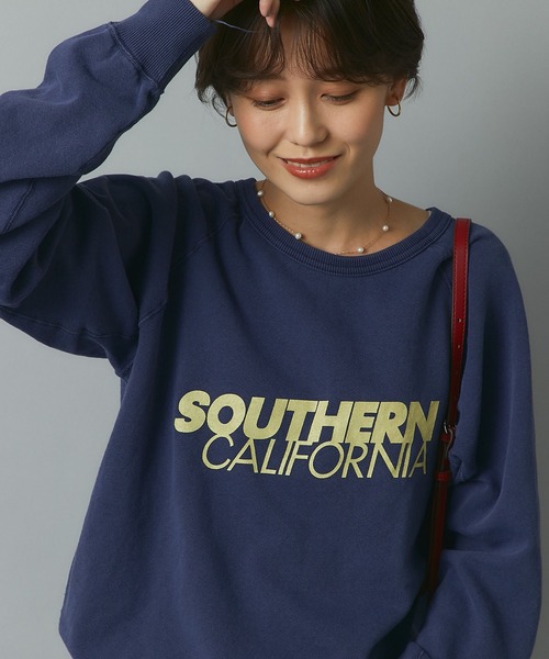 MIXTA(ミクスタ)の「【MIXTA(ミクスタ)】SOUTHERN CALIFORNIAスウェット(スウェット・レディース・チャコールグレー/ネイビー/アイボリー・FREE)」の18枚目の写真