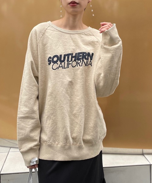 MIXTA(ミクスタ)の「【MIXTA(ミクスタ)】SOUTHERN CALIFORNIAスウェット(スウェット・レディース・チャコールグレー/ネイビー/アイボリー・FREE)」の5枚目の写真