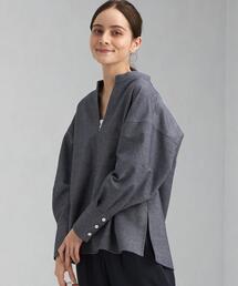 green label relaxing | コットニー スキッパー ブラウス(シャツ/ブラウス)